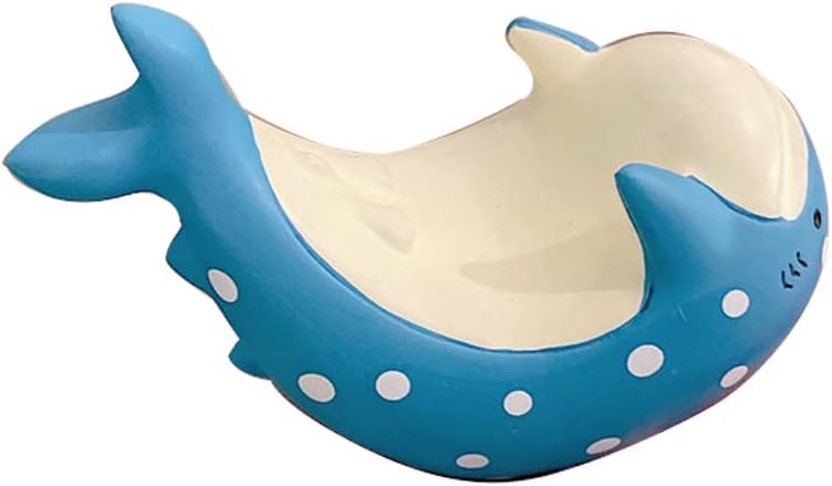 JCSMARTEC Cute Dolphin Shark Whale Phone Holder, Resin Funny Creative Animal Desk Phone Stand Mount Free Your Hands Lovely Office Decor (Whale Design) - Image 1